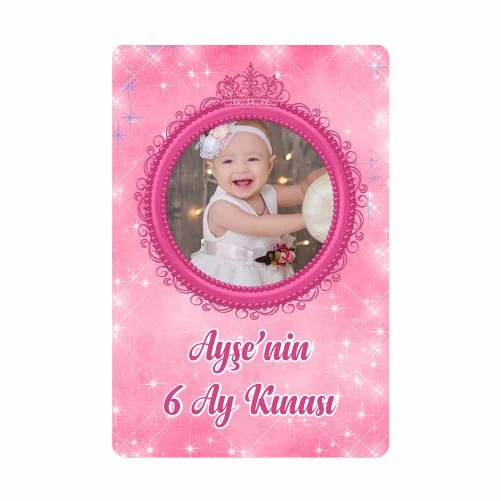 6 Ay Kınası Temalı Magnet